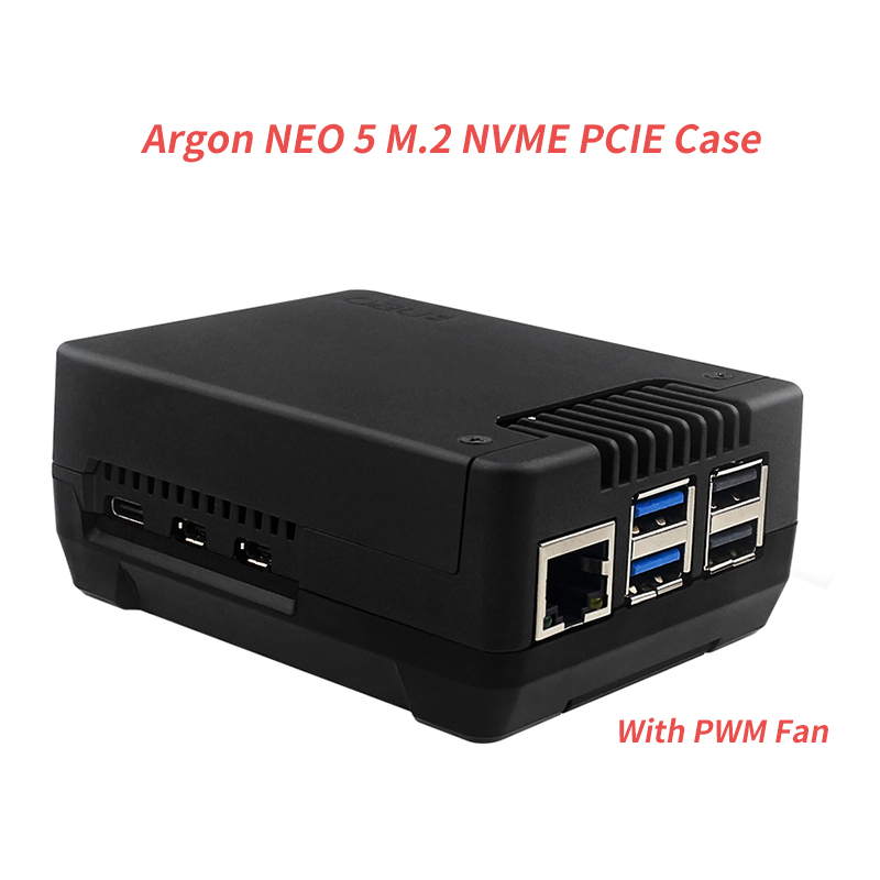 Pi 5 Case - Argon NEO 5 M.2 NVME PCIE