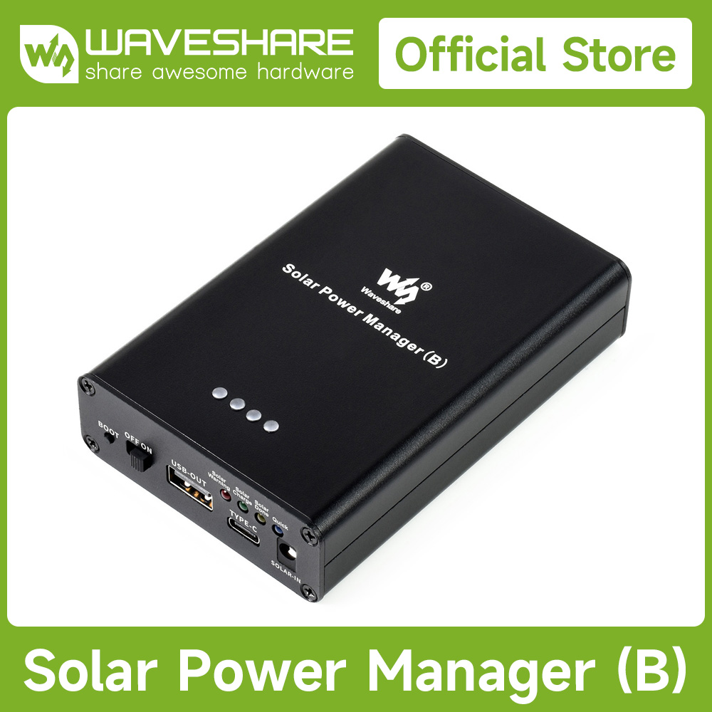 Pi Power Supply - Waveshare Solar Power Manager (B), Embedded