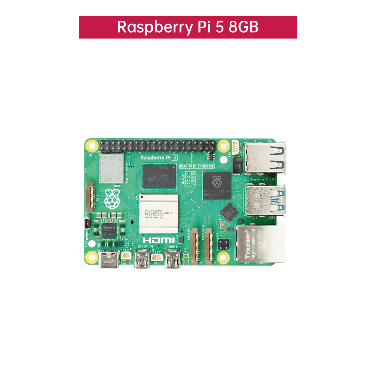 Raspberry Pi 5 4G/8G Controlle - Raspberry Pi Kit recension och pris
