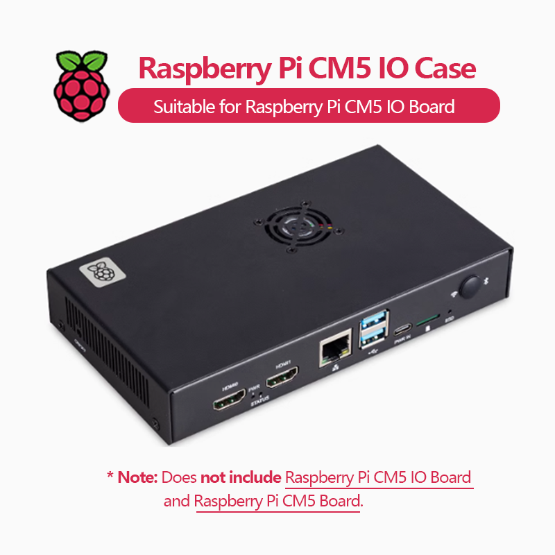 Official Raspberry Pi Compute  - Pi 5 Case recension och pris