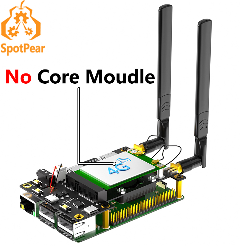 Raspberry Pi 3G/4G & LTE HAT M - Pi Cooler recension och pris