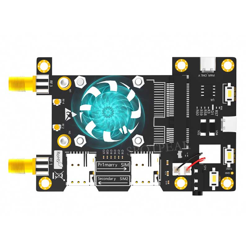 Raspberry Pi 3G/4G & LTE HAT M - Pi Cooler recension och pris