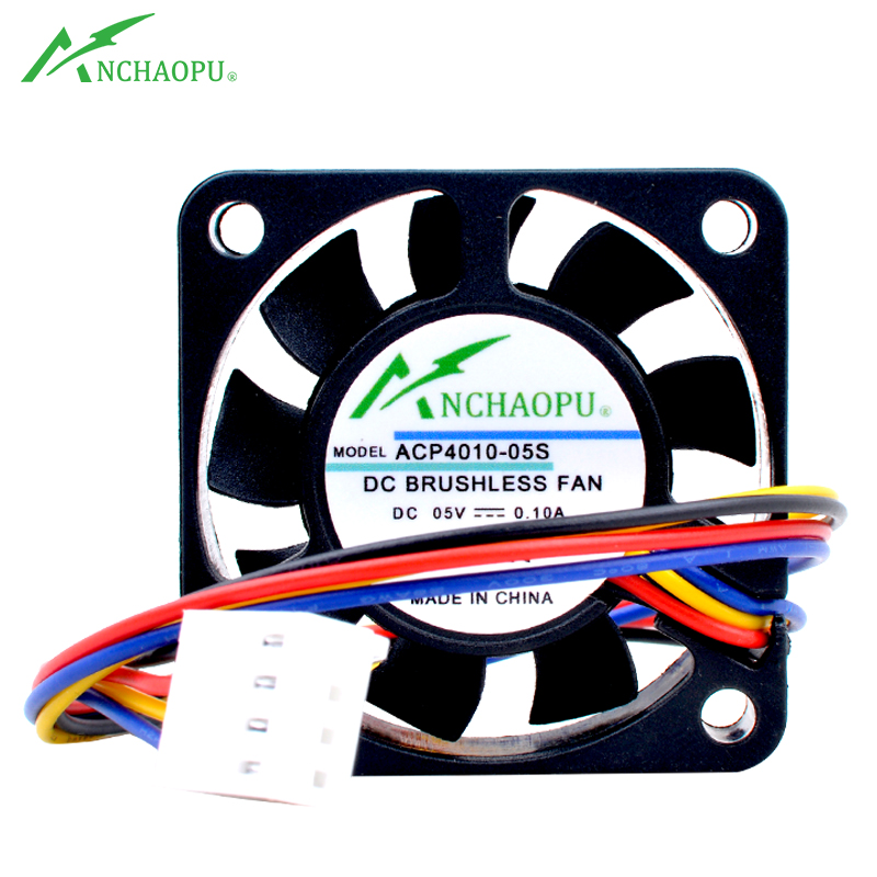 ANCHAOPU 4cm 40mm fan 40x40x10 - Pi 4 Case recension och pris