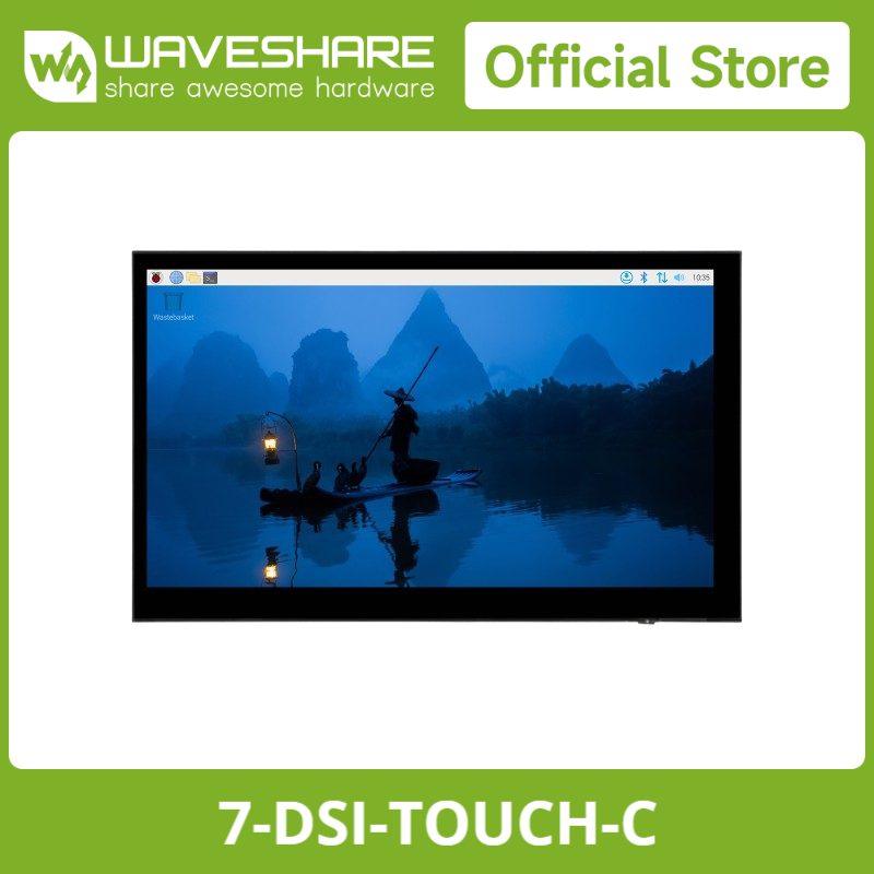 Waveshare 7inch DSI Capacitive - Pi Display recension och pris