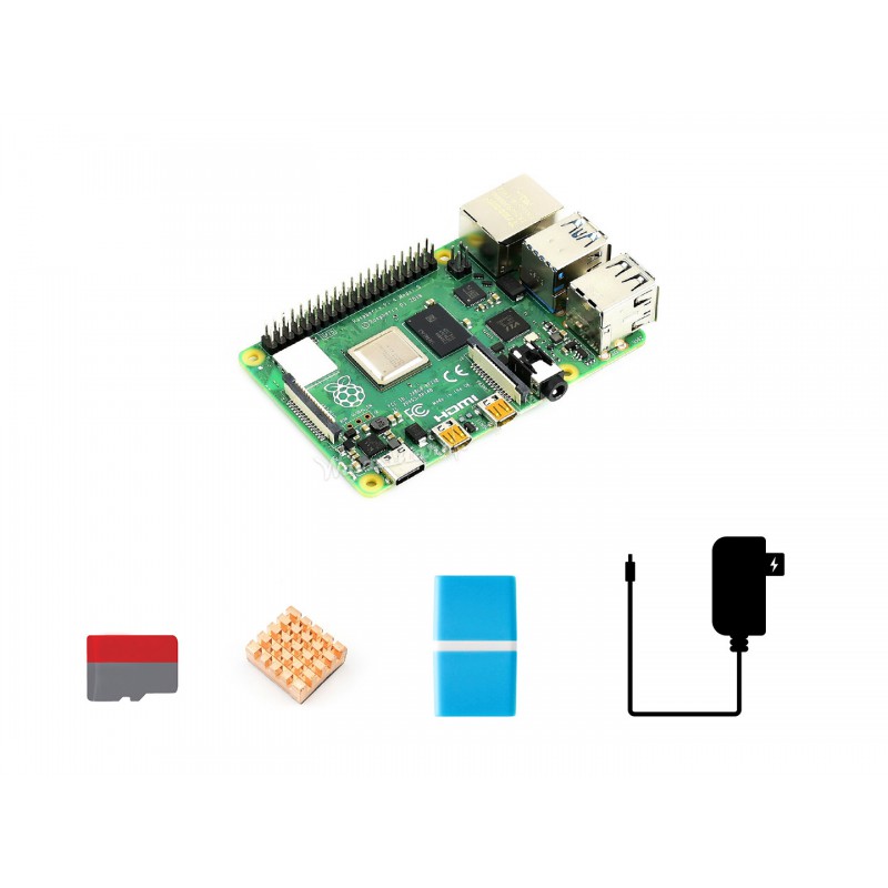 Raspberry Pi 4 Model B Starter - Micro Sd Card recension och pris