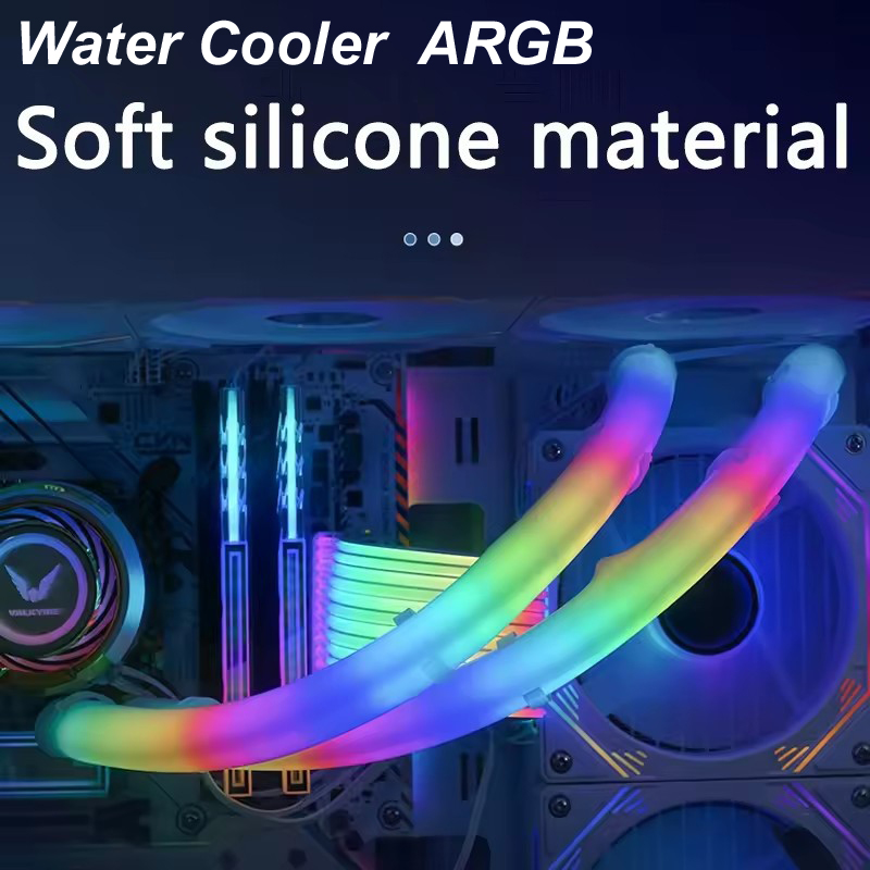 Soft Tube ARGB Vest CPU Liquid - Pi Power Supply recension och pris