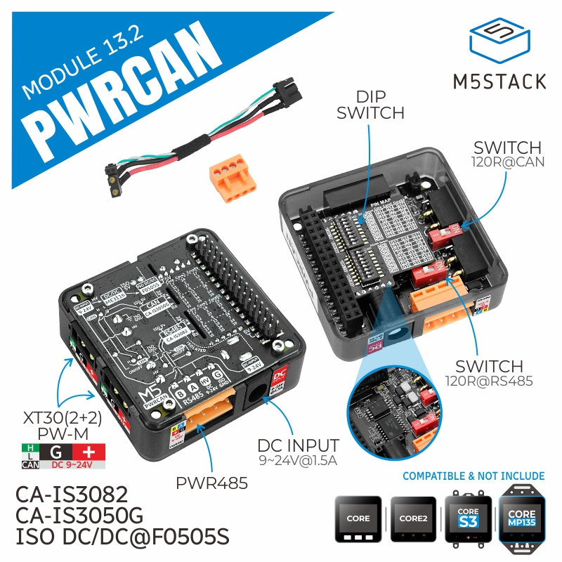 M5Stack Official PWRCAN 13.2 M - Pi Camera Module recension och pris