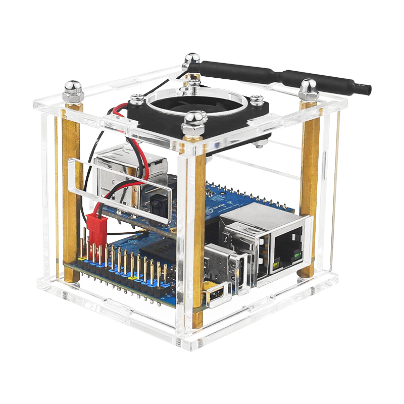 Orange Pi Zero 3 Acrylic Case  - Pi Power Supply recension och pris