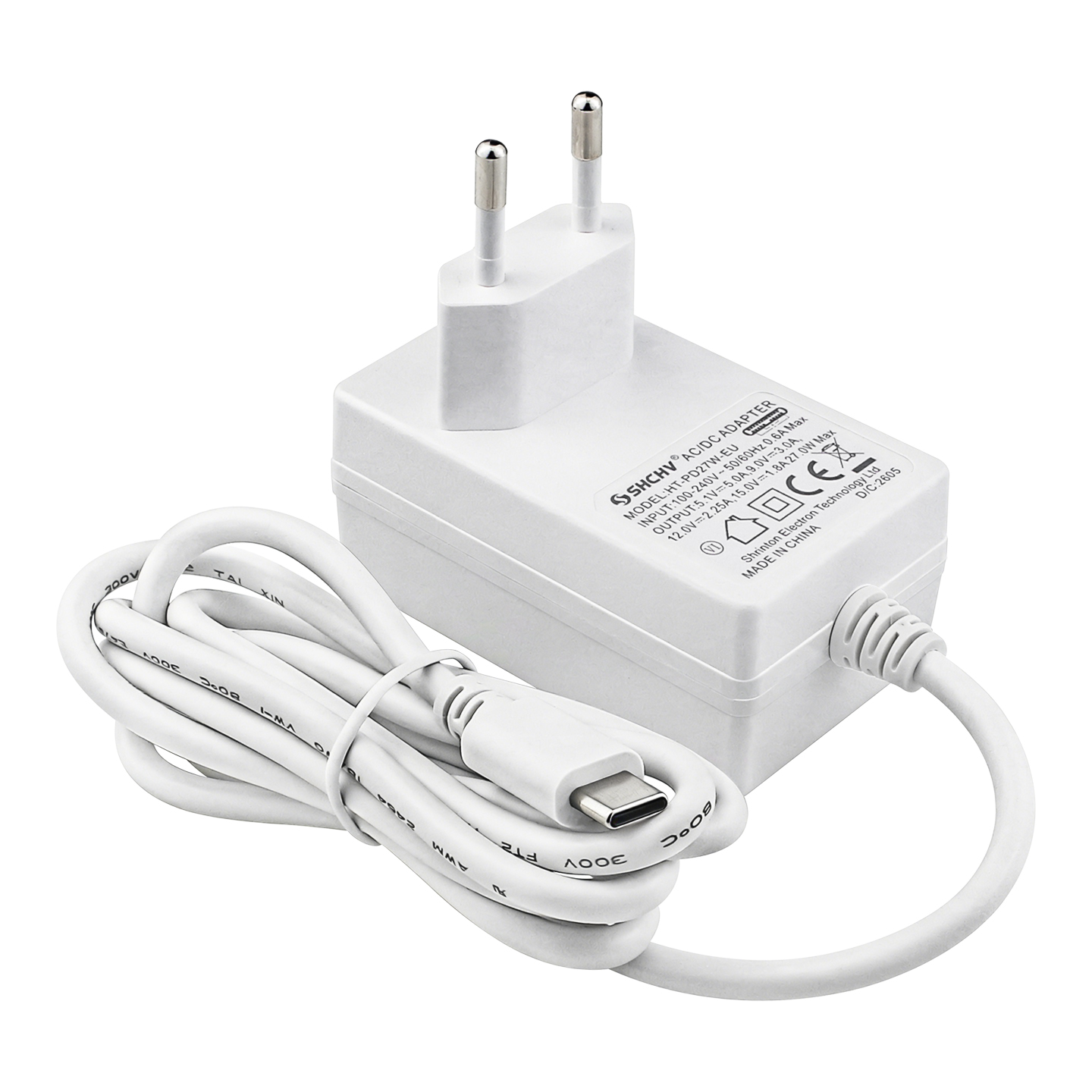 Raspberry Pi 5 5.1V 5A Power S - Pi Power Supply recension och pris