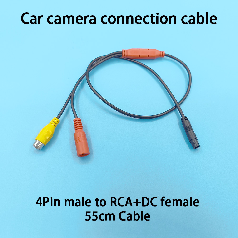 Car Cable 4 Pin Male to RCA Vi - Pi Camera Cable recension och pris