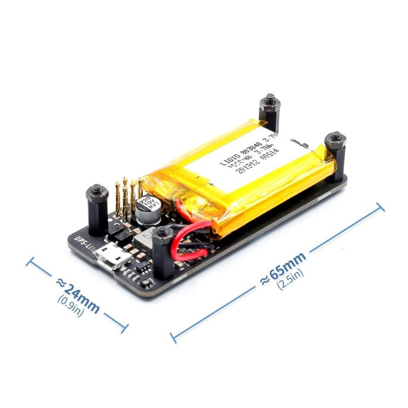 UPS-Lite Module for Raspberry  - Pi Zero recension och pris