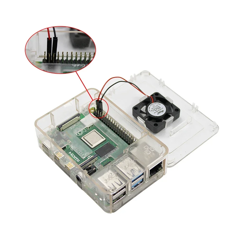 Raspberry Pi 4 8G 4G 2G Starte - Pi 4 Case recension och pris