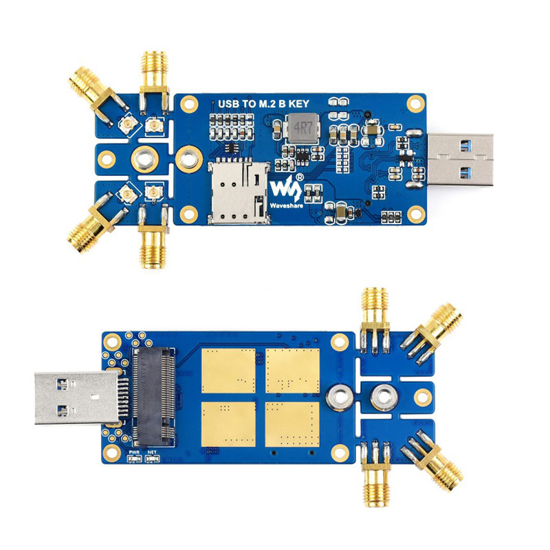 5G Dongle Module USB 3.1 to M. - Pi 4 Case recension och pris