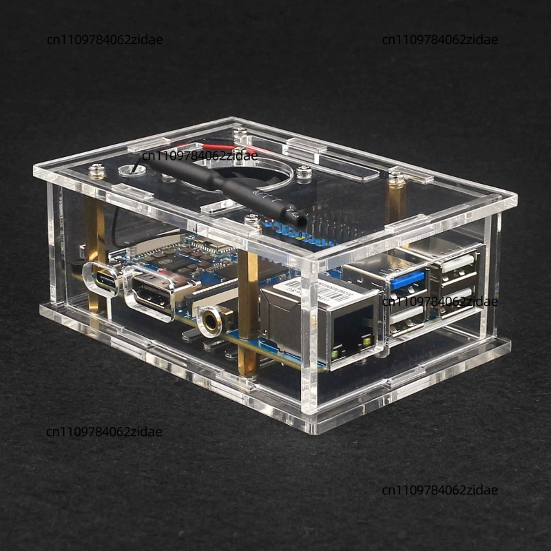 For Orange Pi 4PRO Acrylic Cas - Pi 4 Case recension och pris
