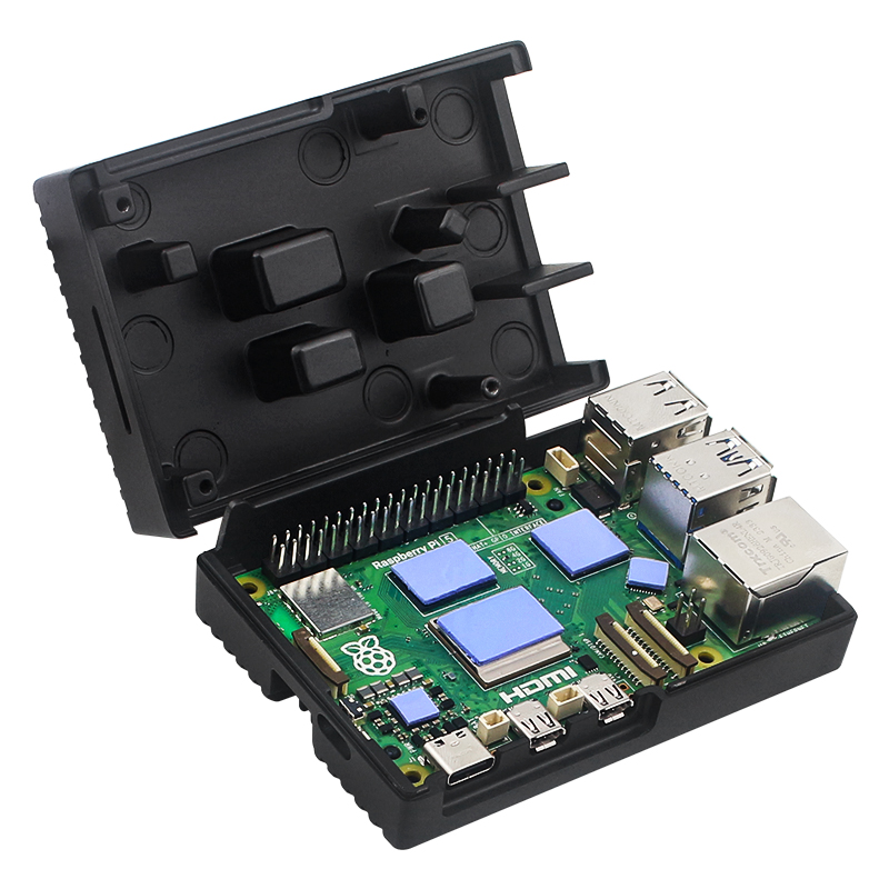 Raspberry Pi 5 Aluminum Case A - Pi Cooler recension och pris