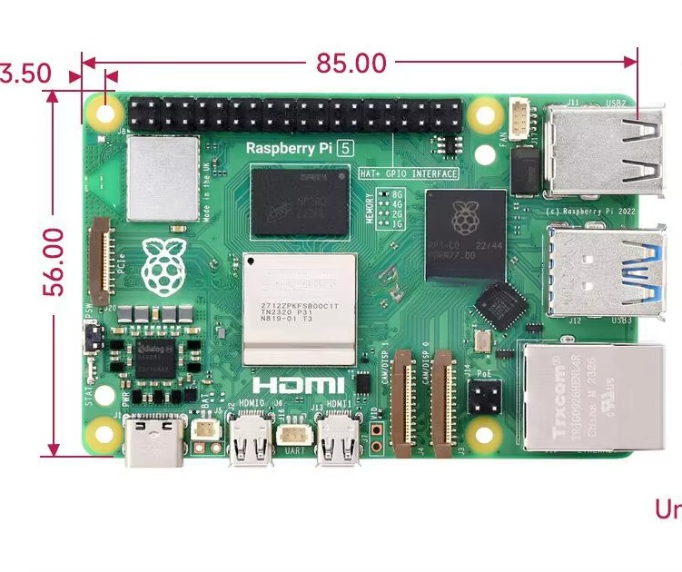 Raspberry Pi 5 Features the Br - Raspberry Pi recension och pris