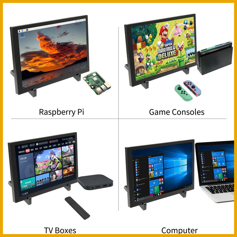10.1 Inch IPS Touch Screen IPS - Pi Display recension och pris