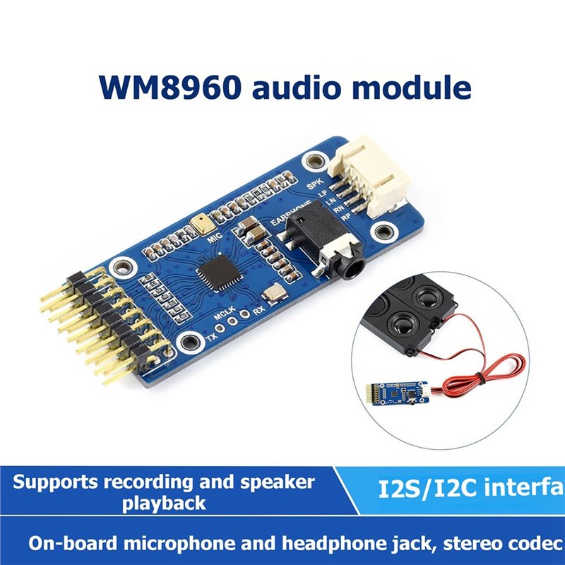 WM8960 For Raspberry Pi 5/7 In - Pi Display recension och pris