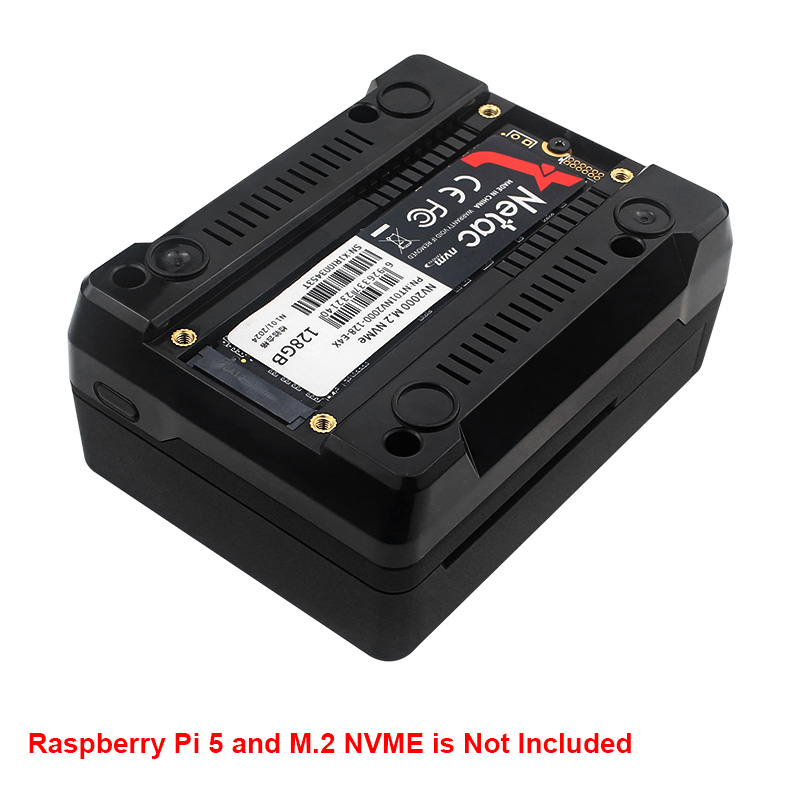 Argon NEO 5 M.2 NVME PCIE Case - Pi Power Supply recension och pris