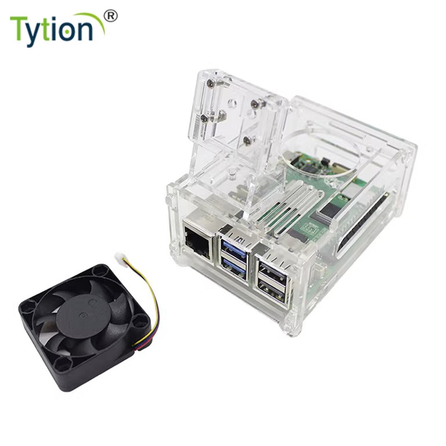 Raspberry Pi 5 Acrylic Case 40 - Pi Cooler recension och pris