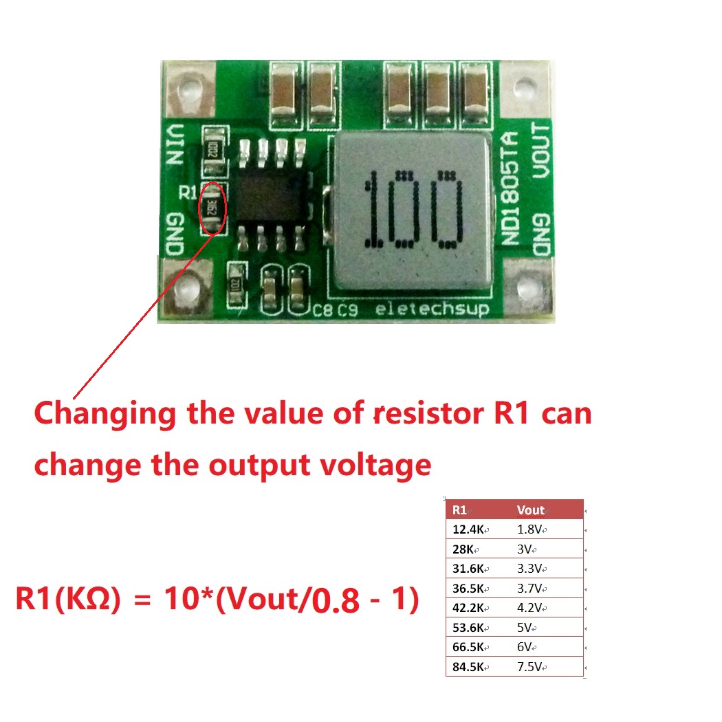 5A Buck DC-DC Converter Module - Raspberry Pi 5 recension och pris