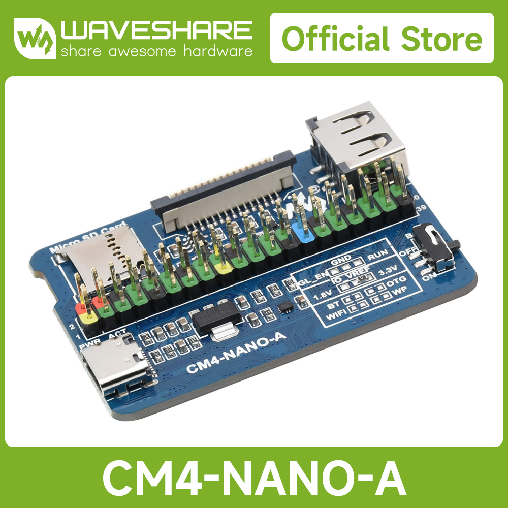 Waveshare Nano Base Board (A)  - Raspberry Pi 4 recension och pris