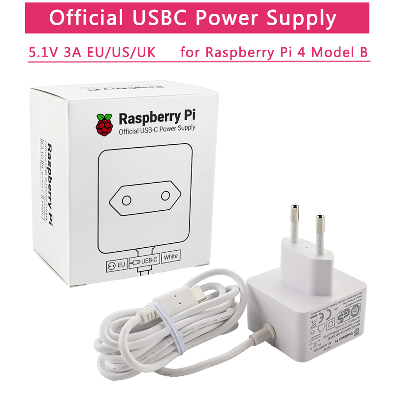 Official Raspberry Pi 4 Power  - Pi Power Supply recension och pris